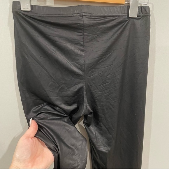 TOPSHOP leather like leggings size 6 - Picture 5 of 8